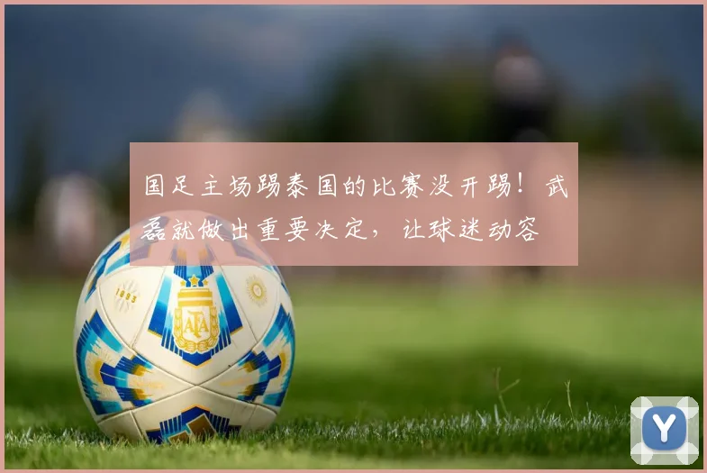 国足主场踢泰国的比赛没开踢!武磊就做出重要决定,让球迷动容