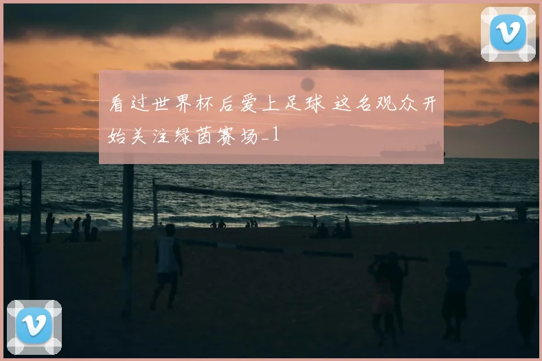 看过世界杯后爱上足球 这名观众开始关注绿茵赛场_1